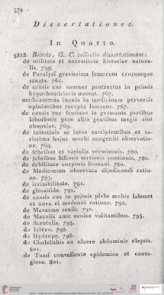Dissertationes (Nr. 5828 - 5990)