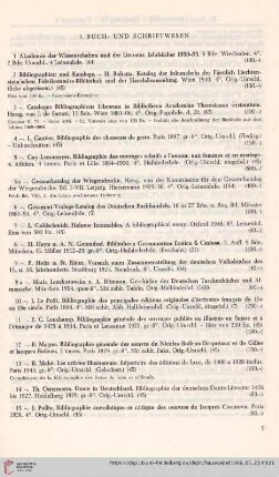 1. Buch- und Schriftwesen (Nr. 1-81)