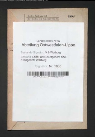 Erblasser: Beine, Bernhard: