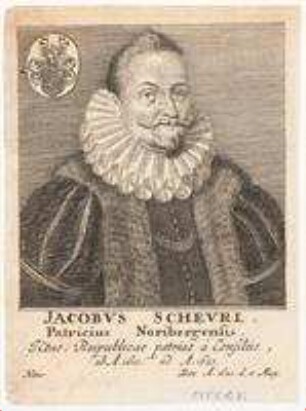 Jacob Scheurl, Patrizier und Ratskonsulent; gest. 8. Mai 1623