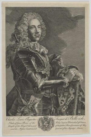 Bildnis des Charles Lewis Augustus Fouquet de Belle-Isle