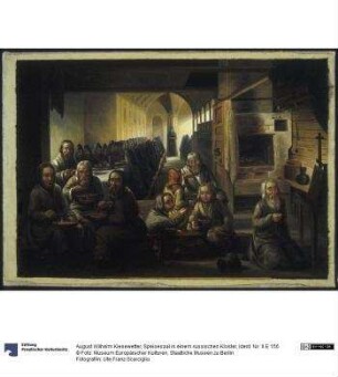 Speisesaal in einem russischen Kloster