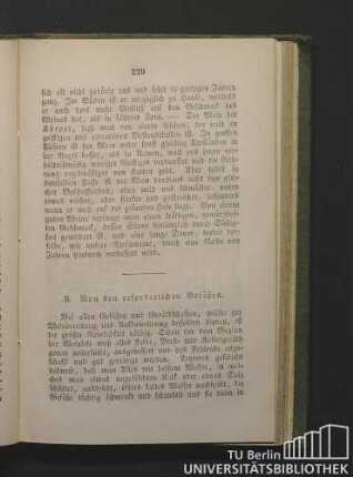 B. Von den erforderlichen Gefäßen.