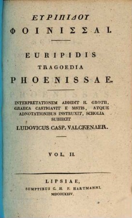 Euripidu Phoinissai. 2