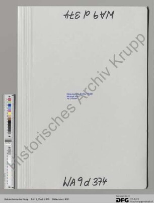 Schreiben von Justizrat Otto Sack über die Beziehungen der Familie Krupp zur Familie von Müller (Burg Metternich). [auszugsweise Abschrift der Archivalie FAH 2 D 21]