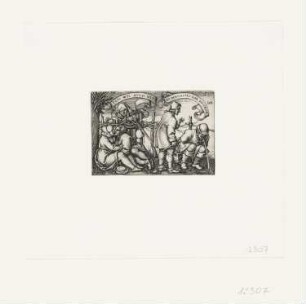 Bauern hinter der Hecke, Blatt 10 der Folge "Bauernfest oder die zwölf Monate"