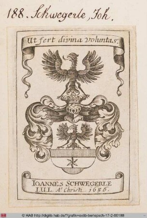 Wappen des Johannes Schwegerle