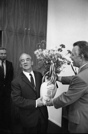Verabschiedung des stellvertretenden Leiters des städtischen Hochbauamts Baudirektor Adolf Wandelmaier