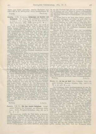 426-428 [Rezension] Sturm, Jul., Ich bau auf Gott! Eine Festgabe