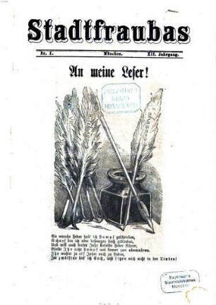 Stadtfraubas. 12, 12. [1872]