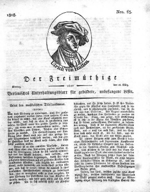 Nro. 63, Montag, den 28. März 1808