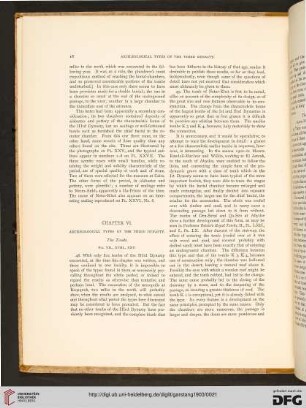 Chapter VI: Archaeological types of the IIIrd dynasty
