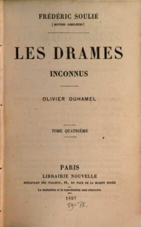 Les drames inconnus, 4. Oliver Duhamel