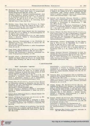 V. Ikonographie