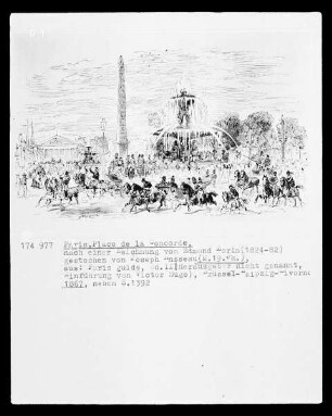 Paris, place de la Concorde