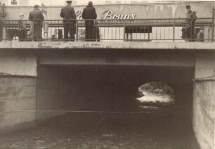 Brücke "Carl Bruns". Detmold. Lange Str. Papierabzug