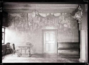 Rathaus; Bemalter Saal, Teilaufnahme