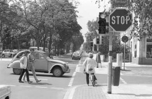 Neue Ampelanlage an der Kreuzung Sophienstraße/Yorckstraße