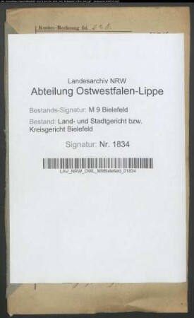 Sonstige: Meyer-Dietrich, Friedrich Wilhelm: