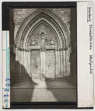 Marburg: St. Elisabeth, Westportal