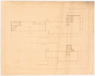 Geschäftshaus S. Adam, Leipziger Straße/ Friedrichstraße, Berlin: Grundrisse 5., 7., 8. Obergeschoss