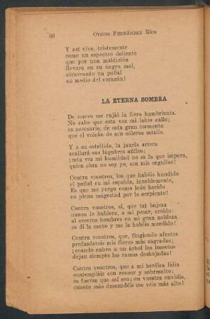 La eterna sombra