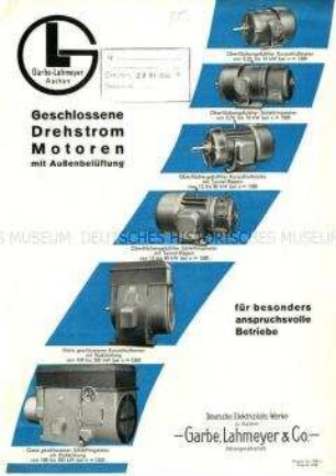 Geschlossene Drehstrom-Motoren