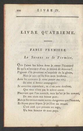 Livre Quatrieme