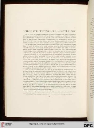 Epilog zur Pettenkofen-Ausstellung