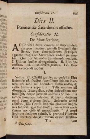 291-299, Consideratio II