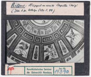 Raffael: Chigi-Kapelle, Kuppelmosaik