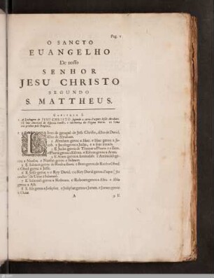 Matthäus / Matthew