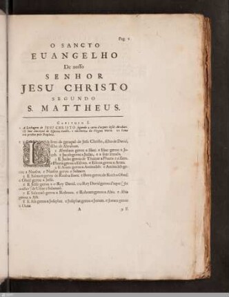 Matthäus / Matthew