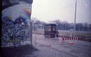 Grenzübergang Puschkinallee am Schlesischen Busch