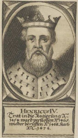 Bildnis des Henricus IV.