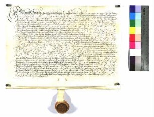 Georg Spengler, Schultheiß zu Drackenstein, verkauft an Graf Rudolf zu Helfenstein, Freiherrn zu Gundelfingen, eine Tagwerk-Wiese um 375 Gulden.