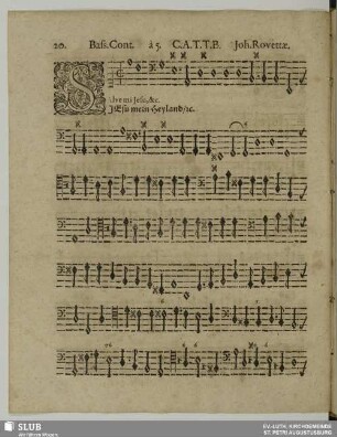 Rovetta, Giovanni: Salve mi Jesu