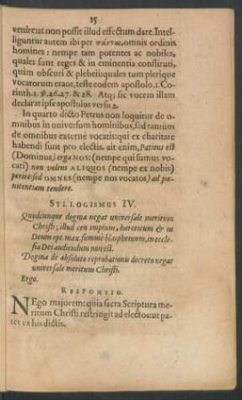 Syllogismus IV.
