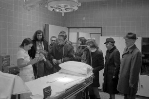 Einweihung der II. Medizinischen Klinik der Städtischen Krankenanstalten Karlsruhe