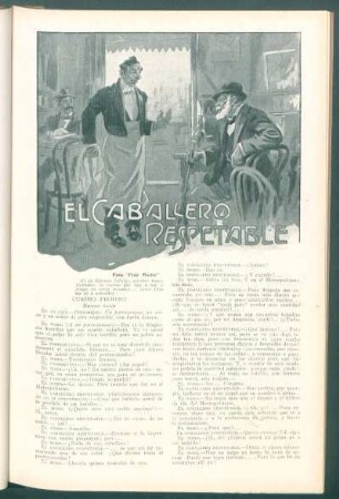 El caballero respetable
