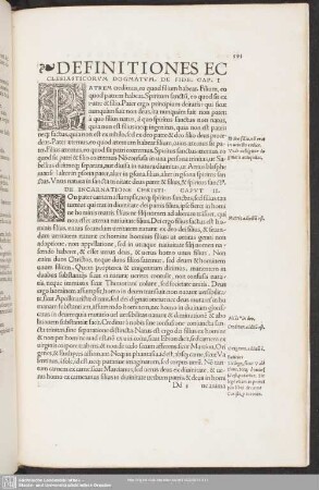 Definitiones Ecclesiasticorum Dogmatum