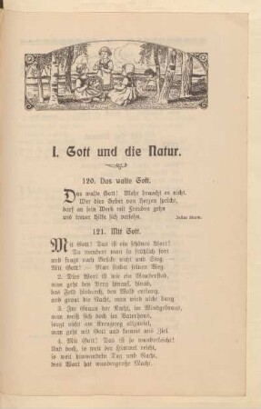 I. Gott und die Natur