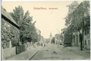 Gröba. Kirchstraße