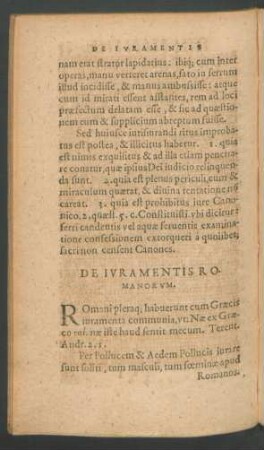 De Iuramentis Romanorum.