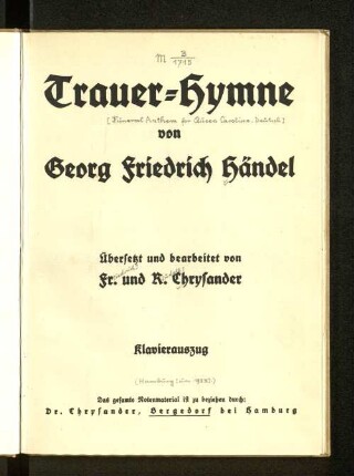 Trauer-Hymne