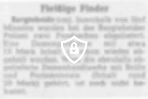 Fleißige Finder