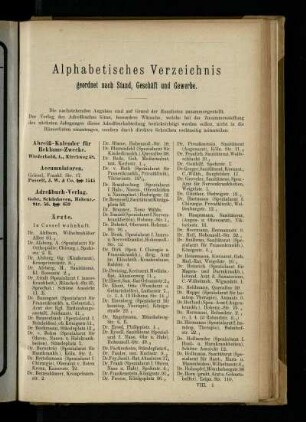 Abreiß-Kalender für Reklame-Zwecke bis Autotypien