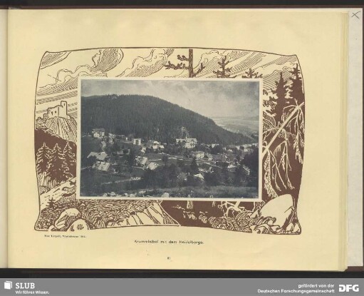 Krummhübel mit dem Heidelberge