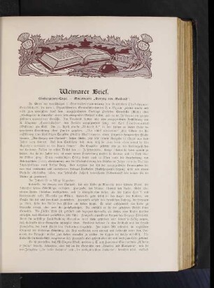 Weimarer Brief