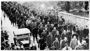 Berlin, B; Abmarsch Berliner Juden nach Sachsenhausen
